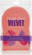 Sunkissed Double Sided Velvet Tanning Mitt - Purple