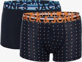 Jack & Jones heren boxershorts 2-pack - Zwart - Maat L