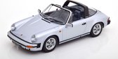 Porsche 911 Carrera Targa 3.2 1988 (250.00 Anniversary Edition) (Zilver) (22 cm) 1/18 KK Scale - Model auto - Schaalmodel - Modelauto - Miniatuur autos