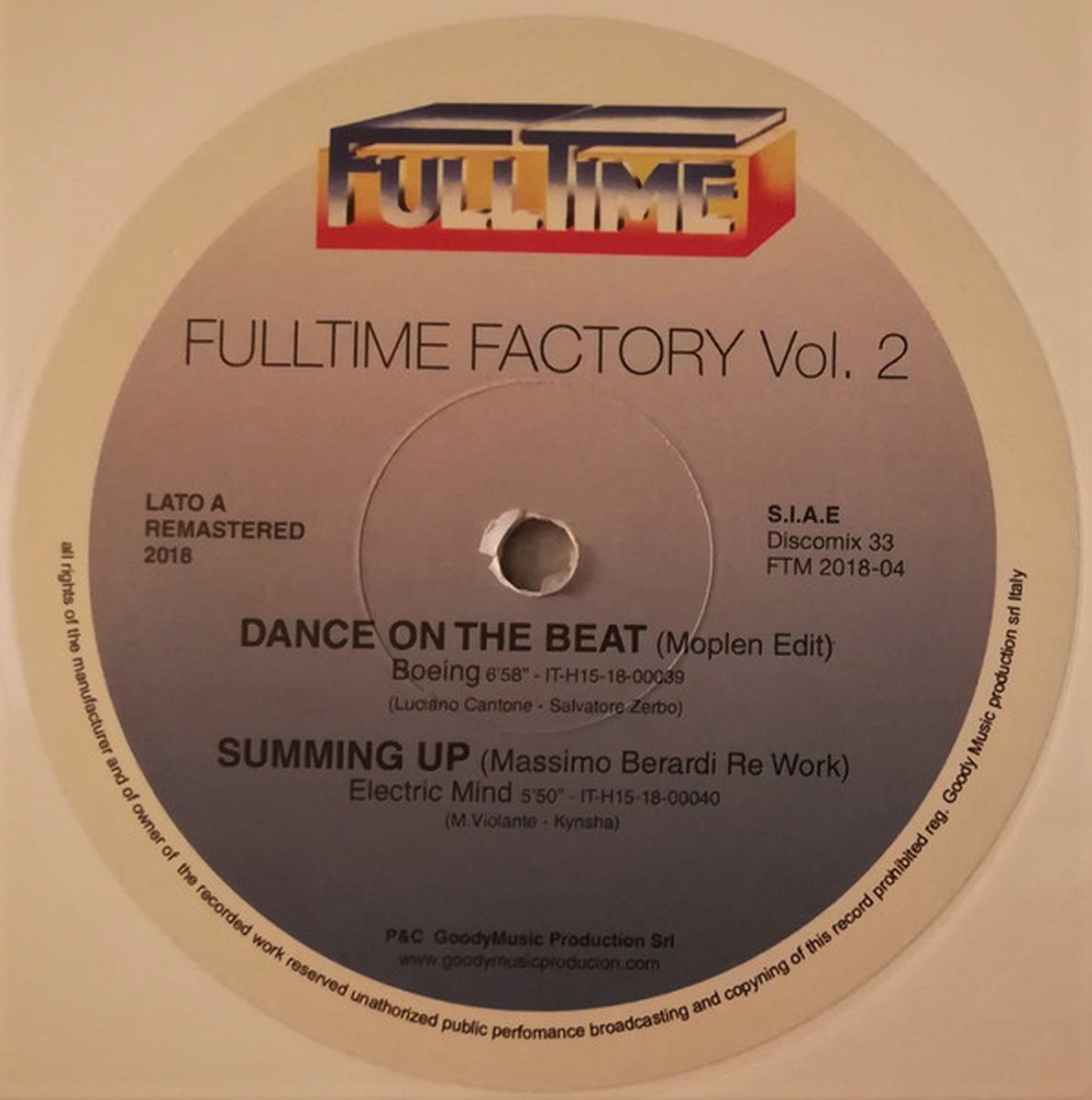 Boeing / Electric Mind / Maurice McGee / Orlando Johnson – Fulltime Factory Vol. 2