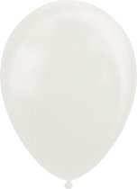 Pearl White ballonnen | 25 stuks
