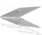 Macbook case - Macbook hoesje - Macbook NEW PRO 13.3 A1706/ A1708/ A1989/ A2159/ A2251/ A2289 - Transparant - Transparant