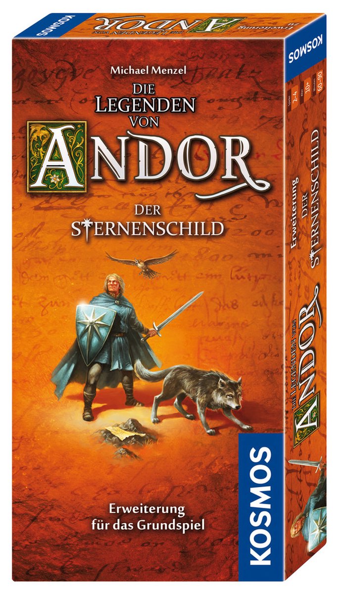 Kosmos 14357648 bordspel Legends of Andor 60 min Board game expansion Travel/adventure