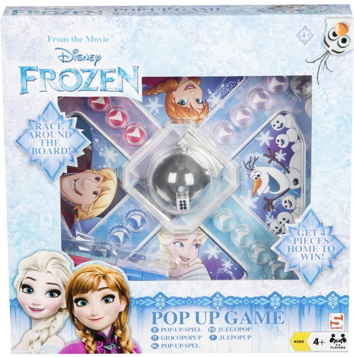 Disney Frozen Pop Up Game Kinderspel Games bol
