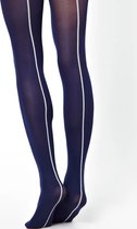 Happy Socks - Panty - Maat S/M - Blauw - Streep