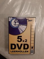 5 x Dvd Doosje Leeg.