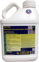 MATT CHEM SUN TECK Stap 1 Geconcentreerde reiniger voor Teak en Hardhout Can 5 Liter