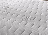 2-Persoons BAMBOO Matras -POCKET HR45 Koudschuim 7 ZONE 21 CM - 3D - Gemiddeld ligcomfort - 140x220/21