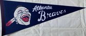 USArticlesEU - Atlanta Braves - MLB - Vaantje - Baseball - Honkbal - Sportvaantje - Pennant - Wimpel - Vlag - 31 x 72 cm - 1