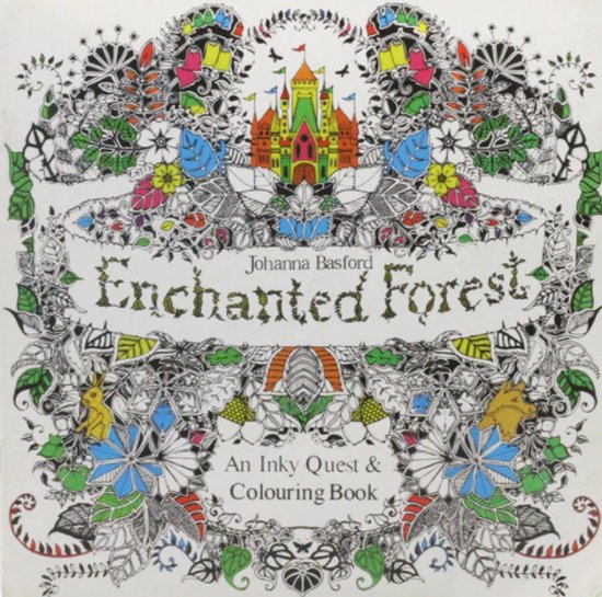 Carnet de coloriage Forêt enchantée