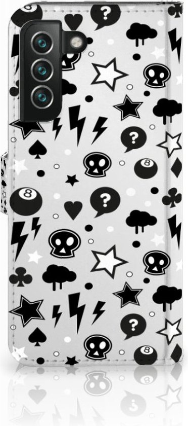 Telefoonhoesje met Naam Samsung Galaxy S22 Plus Silver Punk