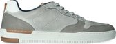 No Stress - Heren - Grijze leren sneakers - Maat 44