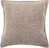 Sierkussens - Gevuld - 45x45cm - Taupe