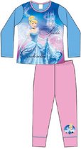 Cinderella pyjama - maat 116 - Assepoester pyama - blauw / roze