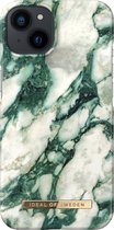 iDeal of Sweden iPhone 13 Backcover hoesje - Fashion Case - Calacatta Emerald Marble