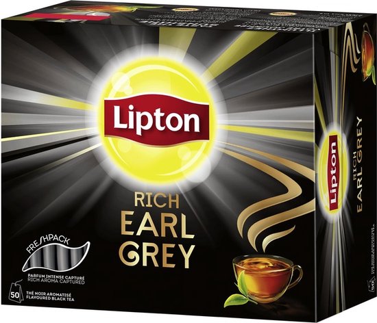 Lipton - Rich Earl Grey thee - 100stuks OF |