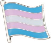 Transgender Trots Pin Vlag Badge