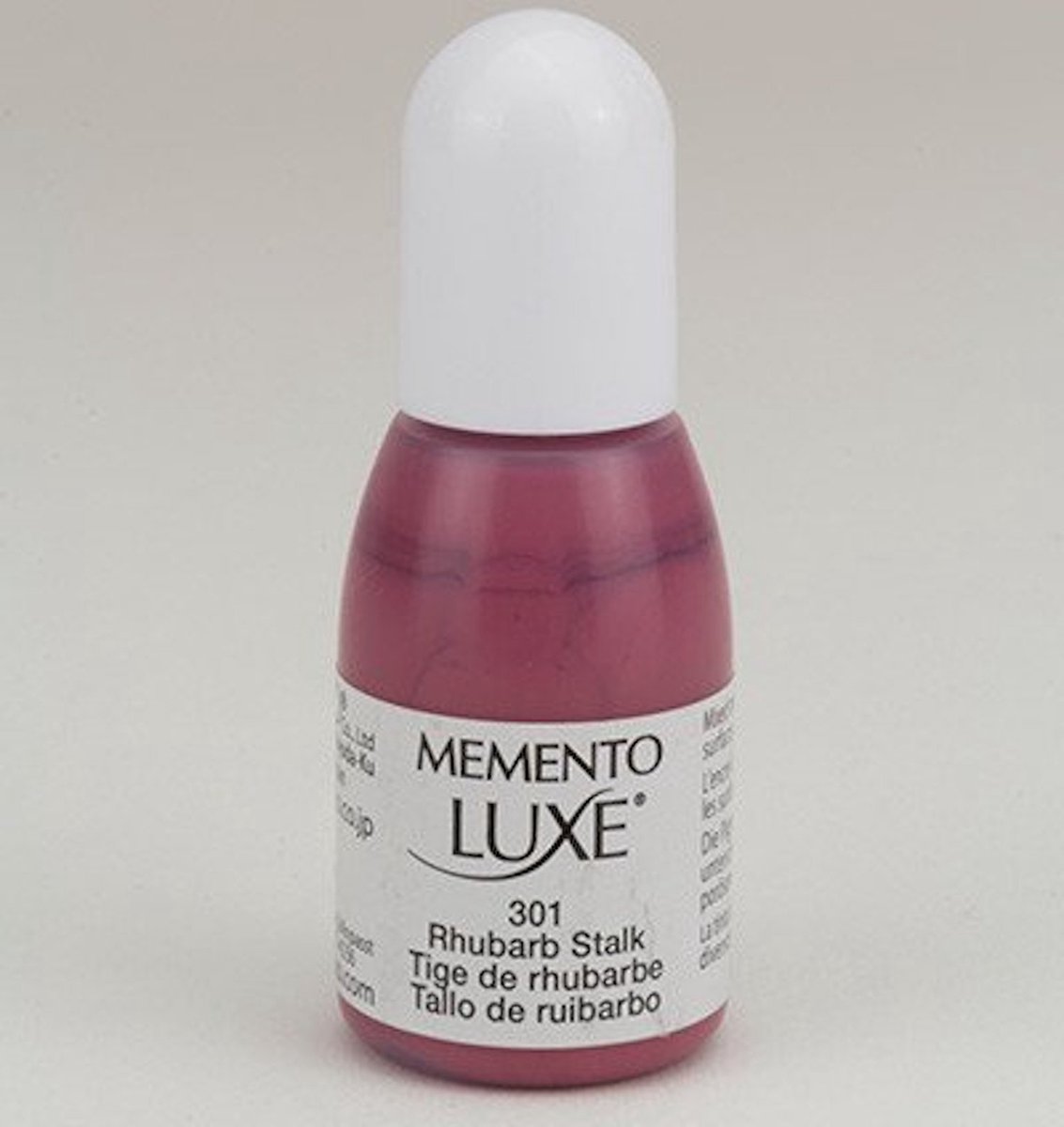 ML-301 - Memento luxe navulling - refill -15 ml - rhubarb stalk - donker kerst rood
