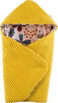 Olimi Swaddle 'Waffle honey' voor miniland poppen 32-38 cm