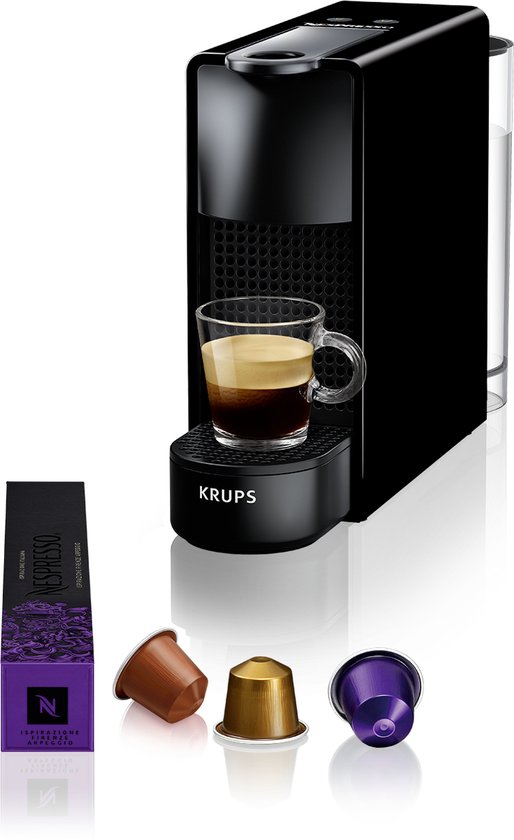 bende Imitatie struik Krups Nespresso Essenza Mini XN1108 - Koffiecupmachine - Zwart | bol.com