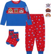 Cadeauset: Jongenspyjama + Paw Patrol sokken / 3-4 jaar 104 cm