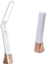 Daylight Smart Go Bureaulamp met LED - Tafellamp met accu - Dimbaar - Opklapbaar - VERNIEUWD - Rose gold