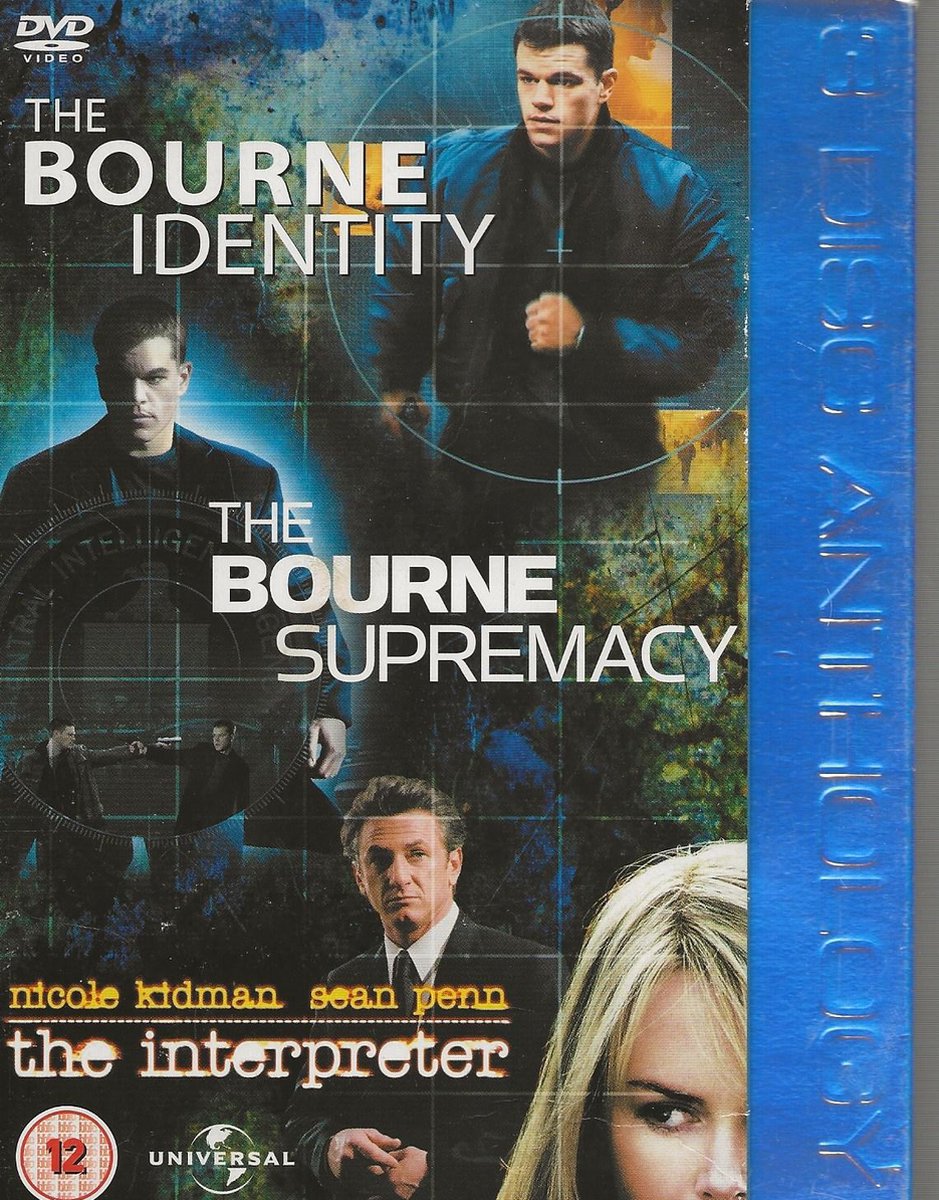 BOURNE IDENTITY + SUPREMACY + THE INTERPRETER