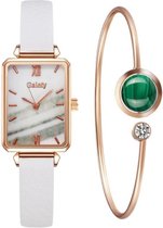 Giftforyoushop horloge – armband – sieraden – horloge inclusief armband – goudkleurig