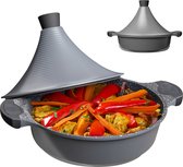 Aluminium Tajine Meknes | Zilver | Alle warmtebronnen| Ø 28cm