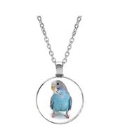 Akyol® parkiet Ketting | Vogels | de echte vogelliefhebber | parkiet - vogel - vogelsoort - vogeltje - bird - dier | 60 CM lang