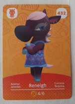 Amiibo animal crossing new horizons kaart serie 5 Reneigh 432