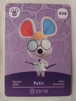 Amiibo animal crossing new horizons kaart serie 5 Petri 438