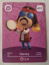 Amiibo animal crossing New horizons serie 5 kaart 417 Harvey