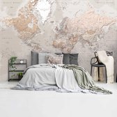 Papier peint Carte du monde