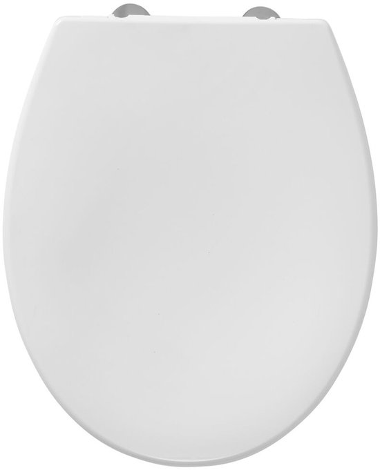 Tiger Tulsa - Abbatant de WC avec couvercle - Thermoplast - Blanc