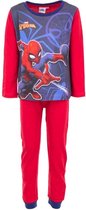 Kinderpyjama - Spiderman - Rood - Maat 8 jaar (128 cm)