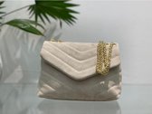 Suède Bag Off White