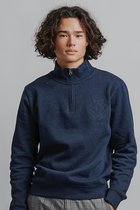 Haze & Finn Trui Sweatshirt Half Zip Mu16 0421 India Ink Mannen Maat - XXL