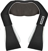 Isomes Nekmassage Apparaat - Nek en Schouder Massager - Infrarood Verwarmde 4D - Shiatsu Massage - 4 Standen - Zwart