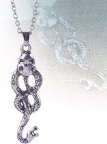 Nagini - Harry potter ketting - harry potter kleding - sieraden - passend bij oorbellen - necklace - zwadderich - Draco malfoy - kostuum - en de steen der wijzen - slytherin