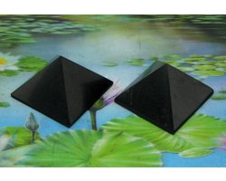 Shungiet - shungite piramide 50 mm (set van 2)