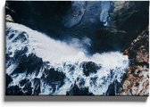 Walljar - Jumping Waterfalls - Muurdecoratie - Canvas schilderij