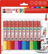 Marabu Kids Markers Porselein en Glas - 10 stuks