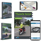 ScooterTheorieboek + Samenvatting + (20 uur) 3250 Online Oefenvragen & 50 Examens + Mobiele Apps + CBR informatie - Bromfiets Brommer Theorie Leren Rijbewijs AM - Lens Media