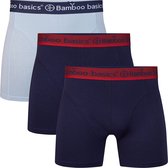 Bamboo Basics RICO Onderbroek - Mannen - licht blauw - navy