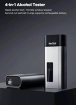 NexTool - Alcoholtester - USB oplaadbaar - Touw cutter - Autoraam breker - oplader voor mobiel.