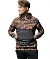 Heren jas camo bruin - 228 - maat M - valentijnsdag