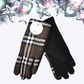 Winter handschoenen Classique van BellaBelga – zwart & donkerbruin
