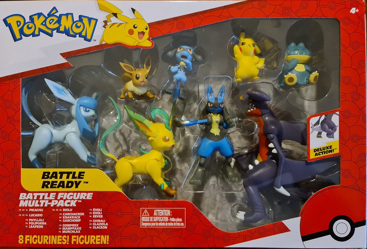 Pack de 8 figurines Pokémon - Figurine pour enfant
