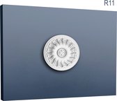 Orac Decor Rozet R11 - Sierelement - Diameter 19 cm